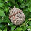 Pet Supplies Hand-woven Straw Mat Rope Cover Bird Nest Outdoor Garden Hanging Decoration Ornaments