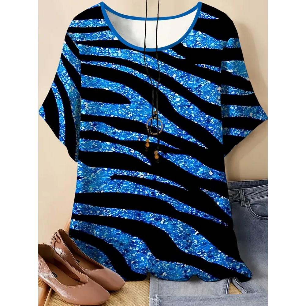 Fashion Versatile Short Sleeve Casual Simple Women's Top Loose T-Shirts Women’s