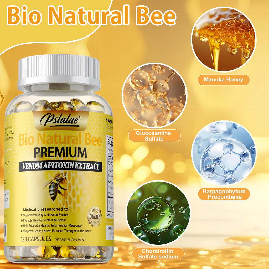 Bio Natural Bee - BEE Venom Extract, Anti-inflamatory Extract- Arthritis Support