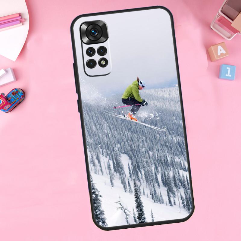 Ski Neige Snowboard Für Xiaomi Redmi Note 13 14 9 10 11 12 15 Pro Plus Handyhülle Für Redmi 15 C 14C 10C 12C 13C