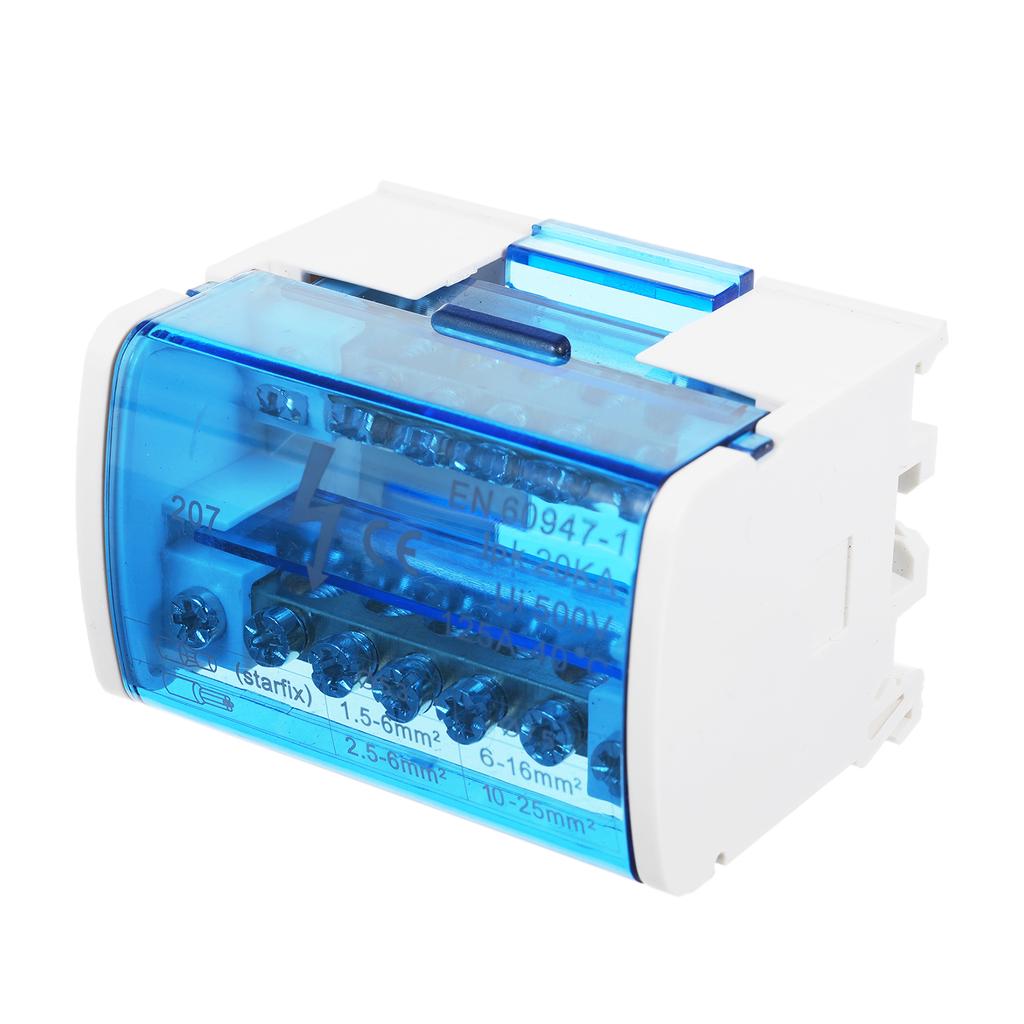 Terminal Block Junction Box 2 Level Single Phase Junction Case 207 Terminal Distribution Box Din Rail Terminal Case