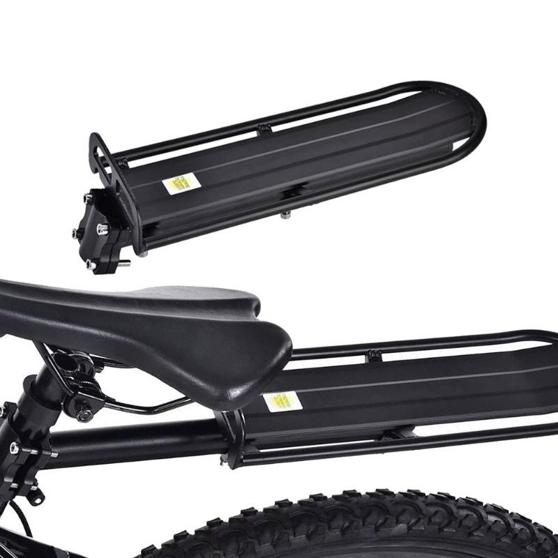 Bike Bicycle Aluminum Alloy Quick Release Carrier Rack Seat Rear Shelf For Cycling