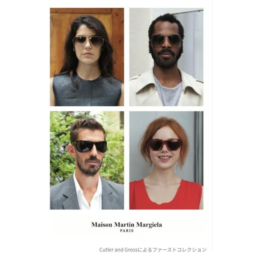 Used Martin MargielaCutler and Gross Sunglasses