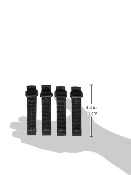 Set MAXPEDITION TacTie de Curele Negre de 3 inch, 4,