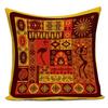 African Style Animal Elephant Geometric Polyester Pillow Covers Decorative Sofa Home Cushion Cover For Living Room Decoration