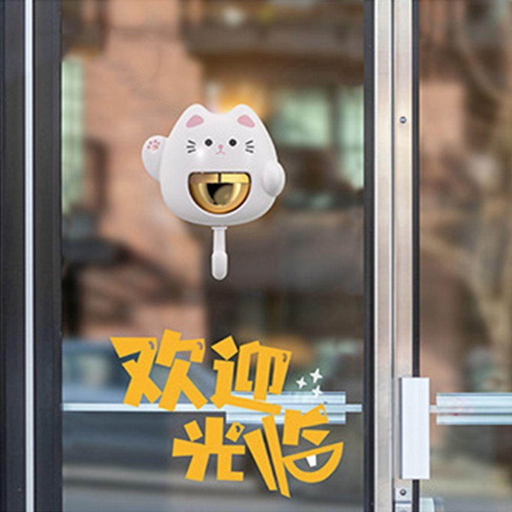 Exquisite Cat Hook Creative Wind Chime Craft Magnetic Bell  Shop