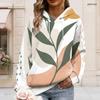 Plus Size Womens Drawstring Hooded Sweatshirt Long Sleeve Loose Soft Casual Leisure Daily Street Top