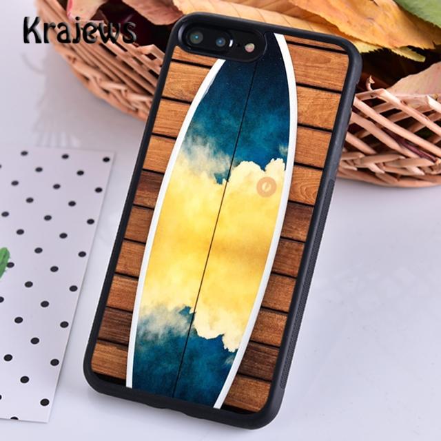 Krajews Surfer Surf Hang Loose Shaka Phone Case For iPhone 17 Air 16 15 14 Plus 11 12 13 Pro Max Coque Shell Fundas