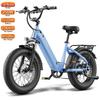Fafrees F20 Rover Bicicletă Electrică Viteză Maximă 25km/h Roată 20" Toate Terenurile Bicicletă Electrică pentru Adulți 48V 20AH Ecran LCD Motor 250W 7 Viteze Sarcină Maximă 150Kg