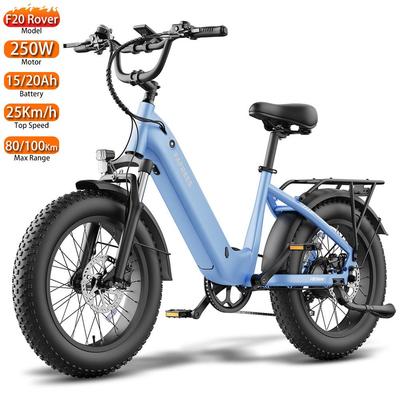 Fafrees F20 Rover Elektrické kolo Maximální rychlost 25 km/h 20" kolo Terénní elektrické kolo pro dospělé 48V 20AH LCD displej 250W motor 7 rychlostí Maximální nosnost 150 kg