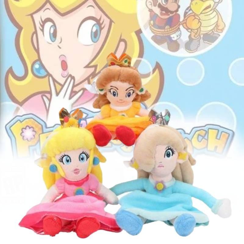 Rozkošný nový Super Mario Bros. Princezna Peach Daisy Rosalina Plyšová panenka Vycpávaná hračka 8 palců