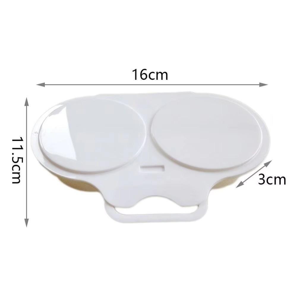 Double Cup Microwave Egg Cooker Non-Stick Steamed Egg Box Modern Egg Steamer  Kitchen Gadgets