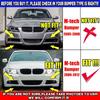 Front Bumper Splitter Body Kit For BMW 3 Series E90 E91 Facelift LCI M-Tech 2009-2012 320i 330i Air Knife Vent Car