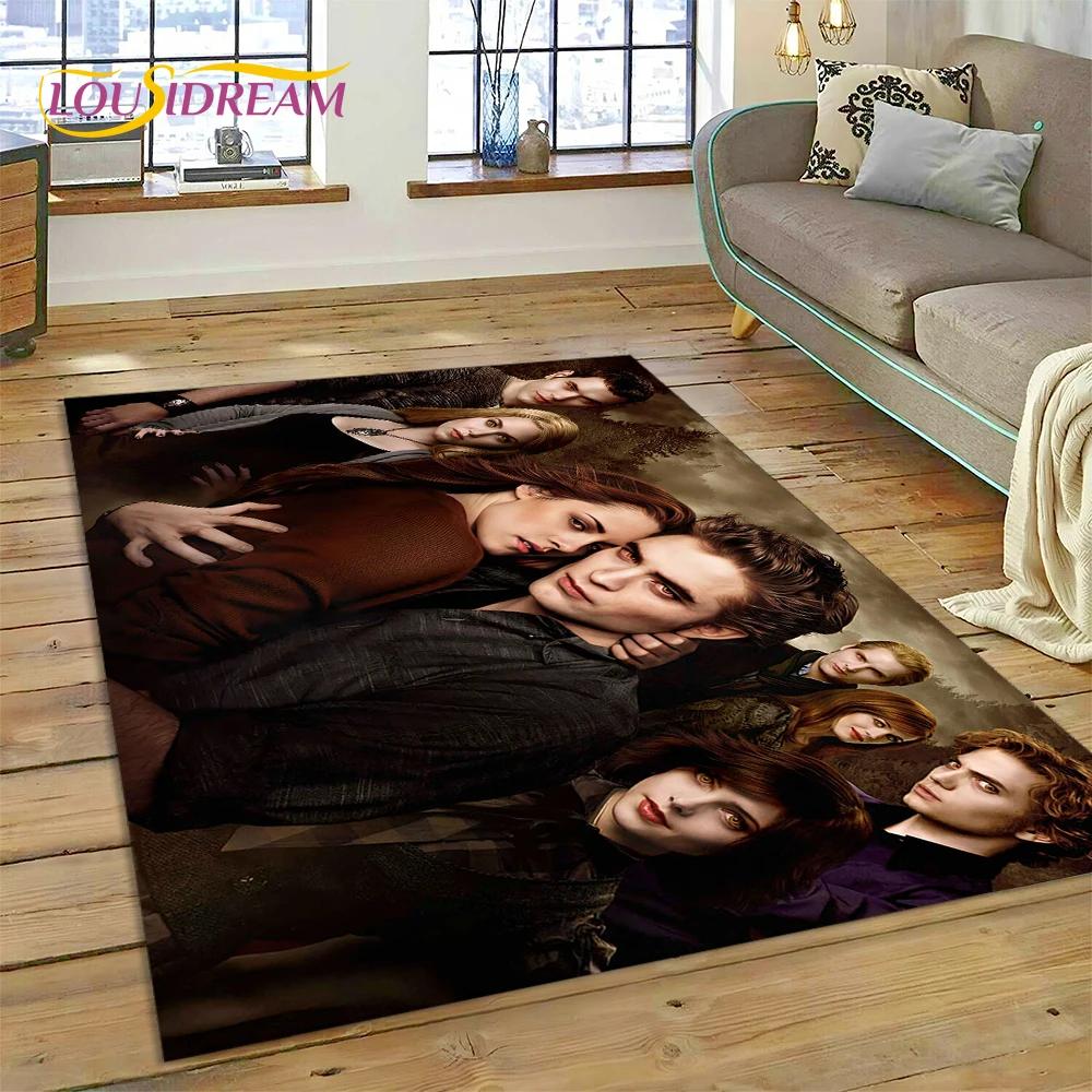 

3D Сага «Сумерки» Эдвард Белла Ковер для гостиной спальни домашнего декора, напольный коврик противоскользящее украшение для дивана придверный коврик 40x60cm( 15x23in )