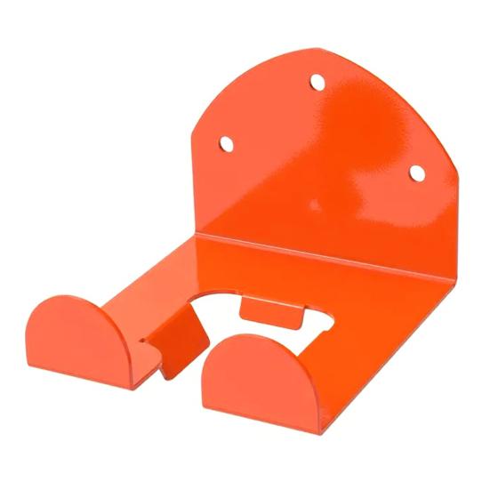 Nástěnný držák na zahradní elektrické nářadí Pevný kovový závěs na stěnu kůlny/garáže Držák organizér pro zahradní nůžky, košťata, lopaty, sekačku na trávu