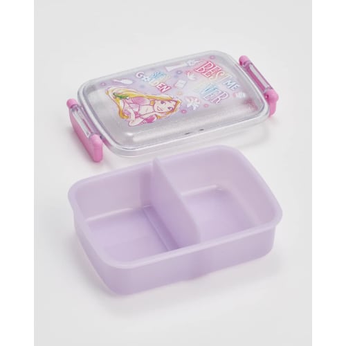 Skater Bento Box, 450ml, Disney Rapzel 23, Antibacterial, for Girls, Made In Japan (RBF3ANAG-A)