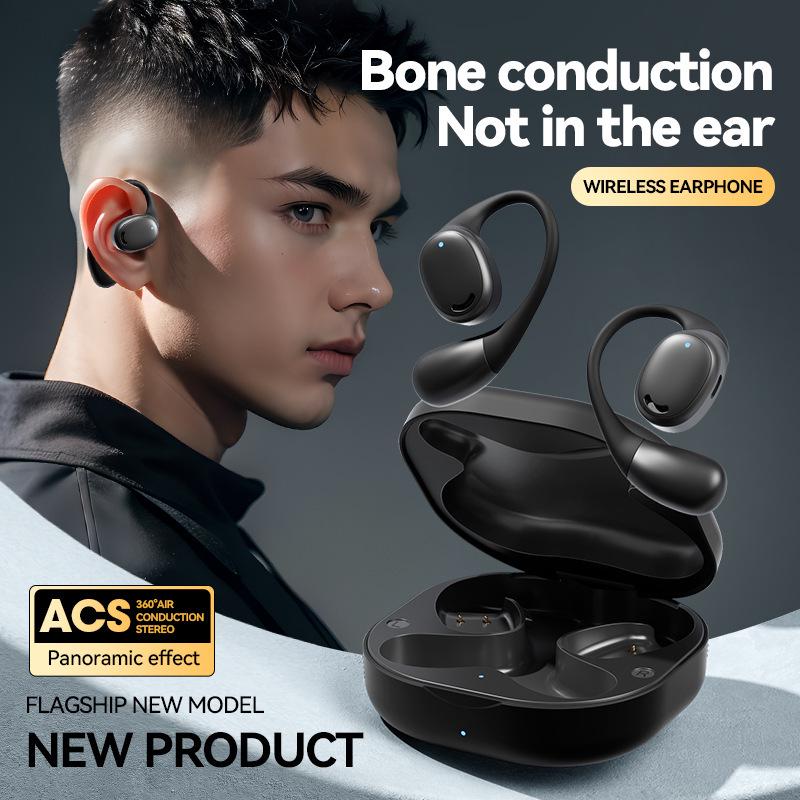 2024 Premium OWs Earhook Bluetooth Earbuds M56: High-end Noise Cancelling, Long Battery Life Sports Earbuds