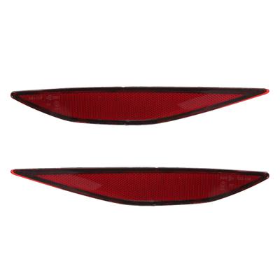2pcs Rear Bumper Reflector 5G0945105 Red Lens LED Tail Bumper Reflector Light Replacement for Mk7