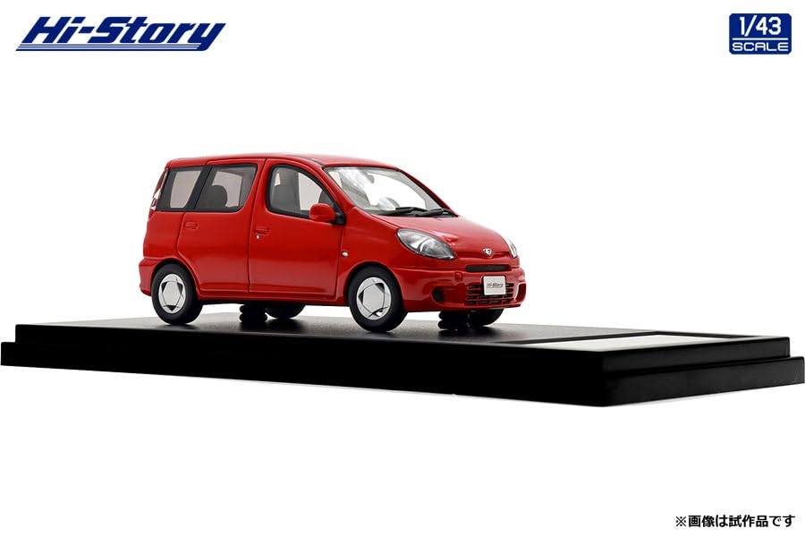 Interallied Hi Story Toyota FunCargo X Super Red V Modelo Acabado HS527RE 1/43 (1999)