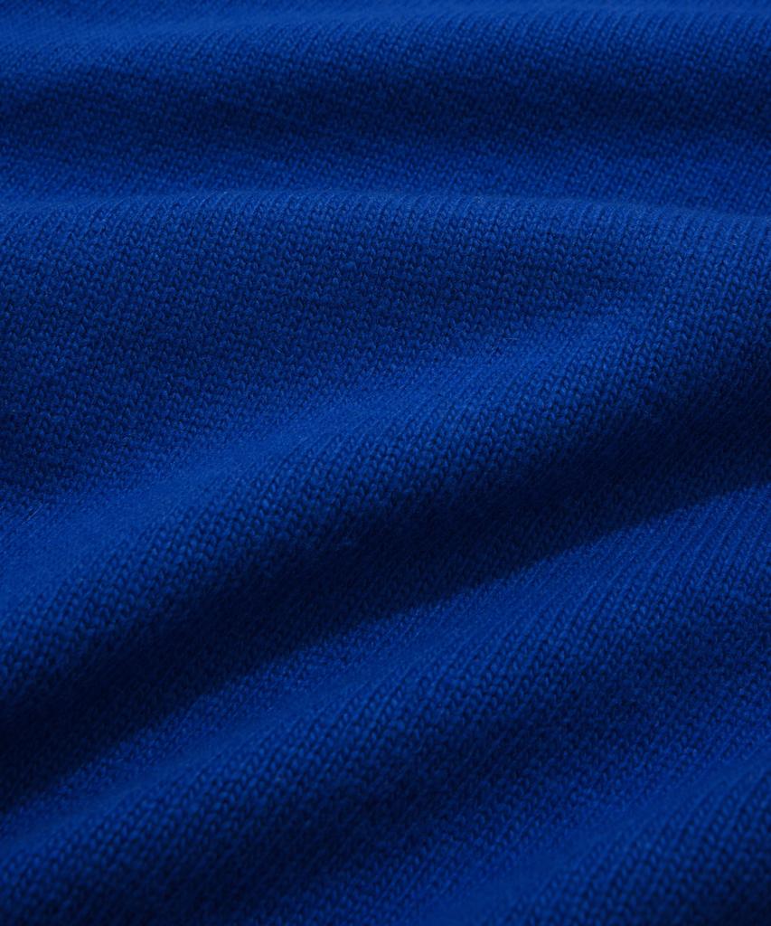 COVERNAT Lambswool C Logo Crewneck Knit Blue