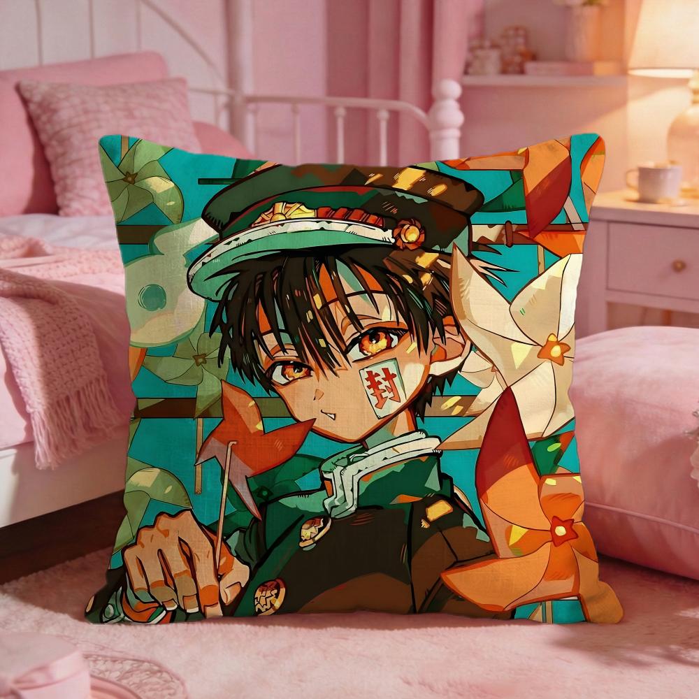 

bBound Hanakokun Cushion Cover Premium Comfort Reversible Pillow Cove Two in One Design for Any Room Car Interior 30X30cm