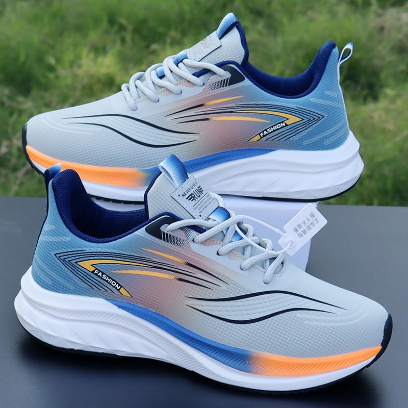 Scarpe da corsa estive nuove in rete traspirante, leggere, ammortizzanti, con ritorno di energia, scarpe sportive, ultra-leggere, per studenti, casual, alla moda