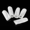 100 Pcs Thimbles Nail Art Latex Rubber Gloves Protective Protector Cover Fingertip White Small Tools