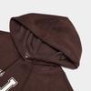 Fila Offizielles Damen Lang Hoodie Kleid Herbst 2023 Damen Kleider Braun F11W339310FDK