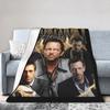 Dr Gregory House MD Blanket Velvet  Winter  Breathable Lightweight Thin Throw Blanket for Bedding Outdoor Rug Piece