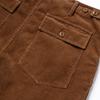 EDWARDMAX Corduroy Fatigue Pants 100% Cotton Camel