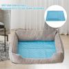 Small Medium Large Dogs Pet Cooling Cushion Dog Mat Cooling Summer Pad Pet Dog Bed Ice Cushion Washable Pet Dog Bed Blanket