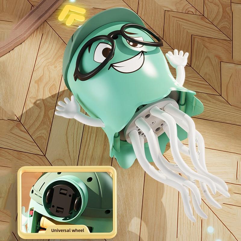 Non-Toxic Dancing Octopu Kid Electronic Pet Toys Cartoon Interactive Development Moving Education Toddler Toy Gift Creative Christmas Gift
