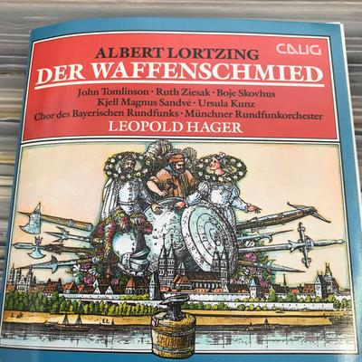 CD BAYERISCHEN RUNDFUNKS; HAGER - Lortzing;Armorer of Worms  CAL5095354 Calig 1992 Germany, A Classical Used