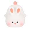 Kawaii Bunny Night Light Soft Silicone Night Light Portable USB Rechargeable Bedside Lamp for Baby