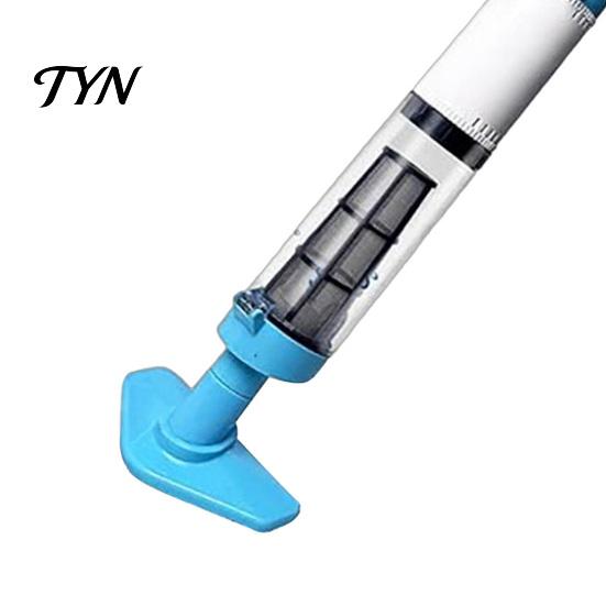 Automatic Pool Bottom Sweeper Handheld Vacuum with Pole, Cordless Rechargeable Hot Tub Vacuum, Easy Operation Cleaning Device Powerful Suction