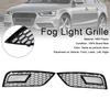 Black Honeycomb Fog Light Cover Fit A4 B8.5 2013-2015 Standard Bumper