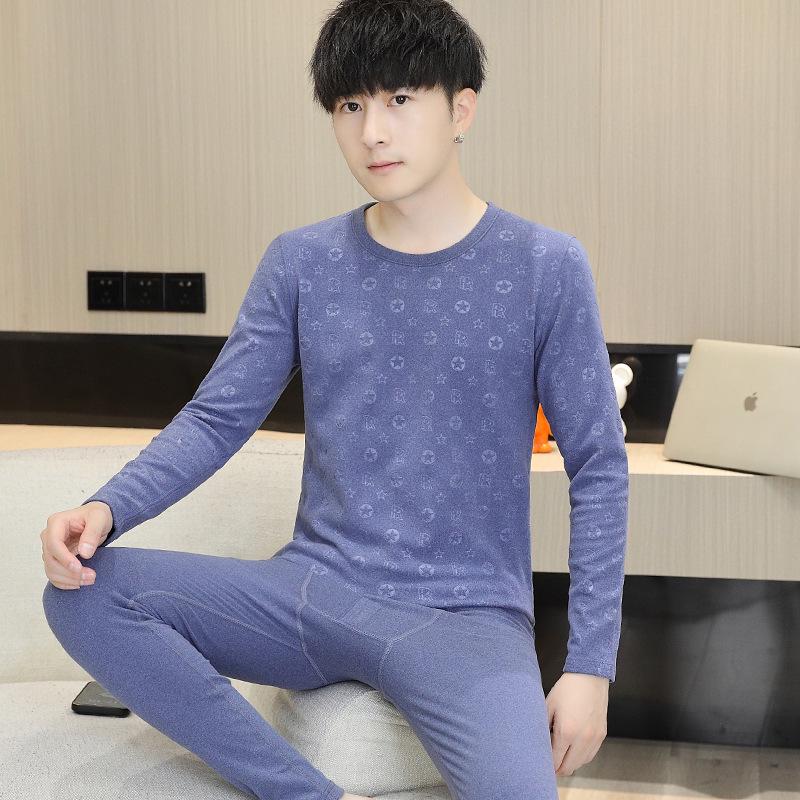 

Комплект мужского зимнего термобелья из бархата: Двусторонние, утепленные рубашки и брюки для молодежи и студентов L (42.5-50 kg)