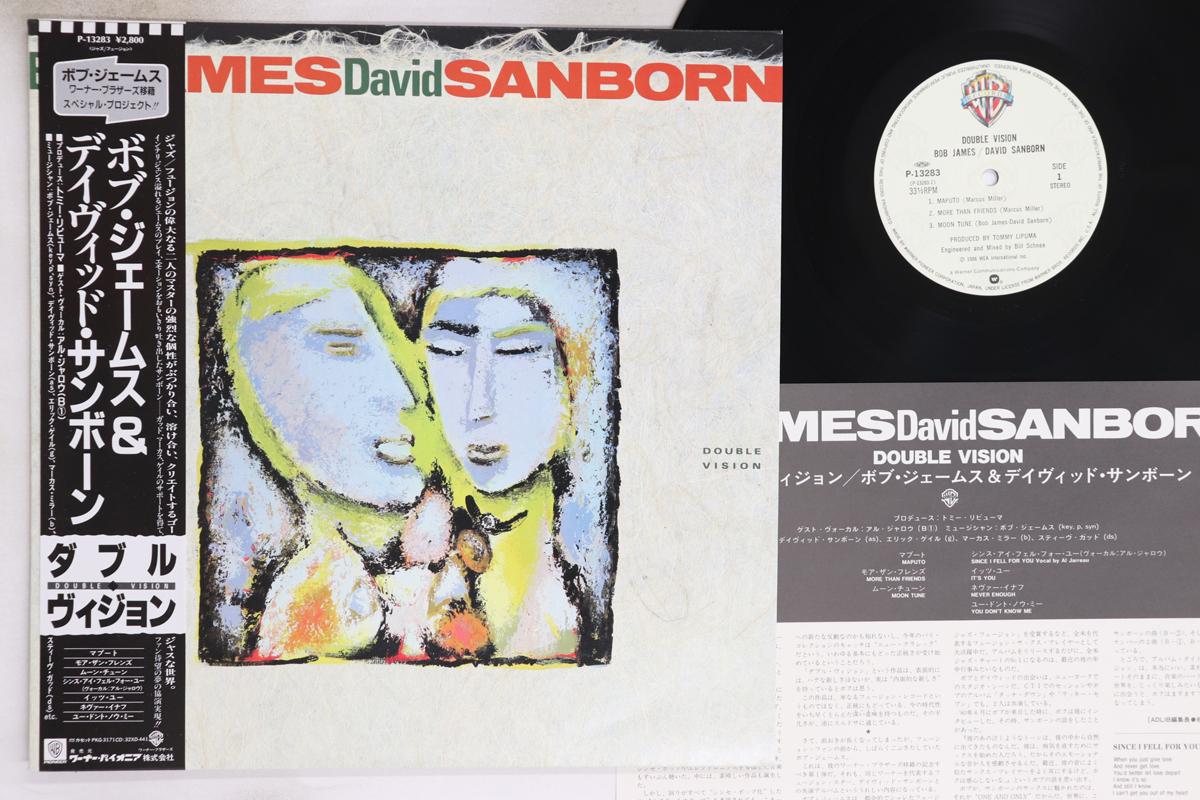 

LP Record BOB JAMES, DAVID SANBORN - Double Vision P13283 WARNER BROS 1986 Japan Obi Jazz Used