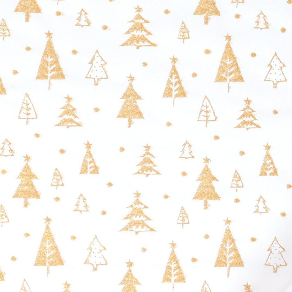 43x300cm Gilded Christmas Gift Wrapping Paper Christmas Snowflake Bow Flower Bouquet Packaging Paper for Party Decorations