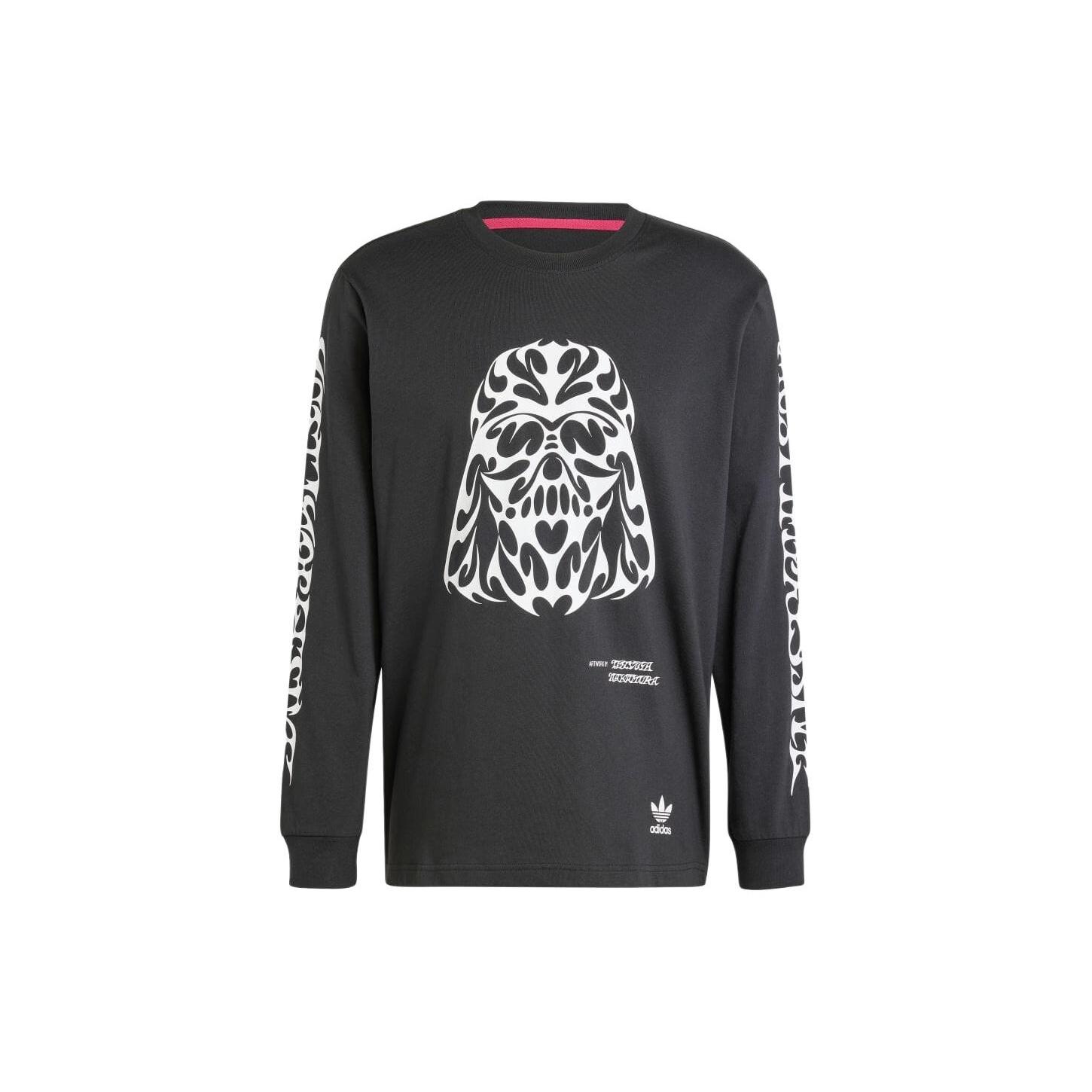 adidas x Star Wars Nanzuka Long Sleeve T-shirt Asia Sizing Black Men s IV9471 M
