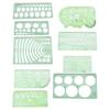 6 Sets Architecture Draft Template Rulers DIY Craft Template  General Drawing Creation