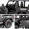 1:Model auta Wrangler v měřítku 32, stahovací autíčko ze zinkové slitiny se zvukem a světlem pro děti, chlapec, dívka