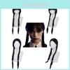 Long Black Cosplay Wig With Straight Hair For Women 65-70cm Length