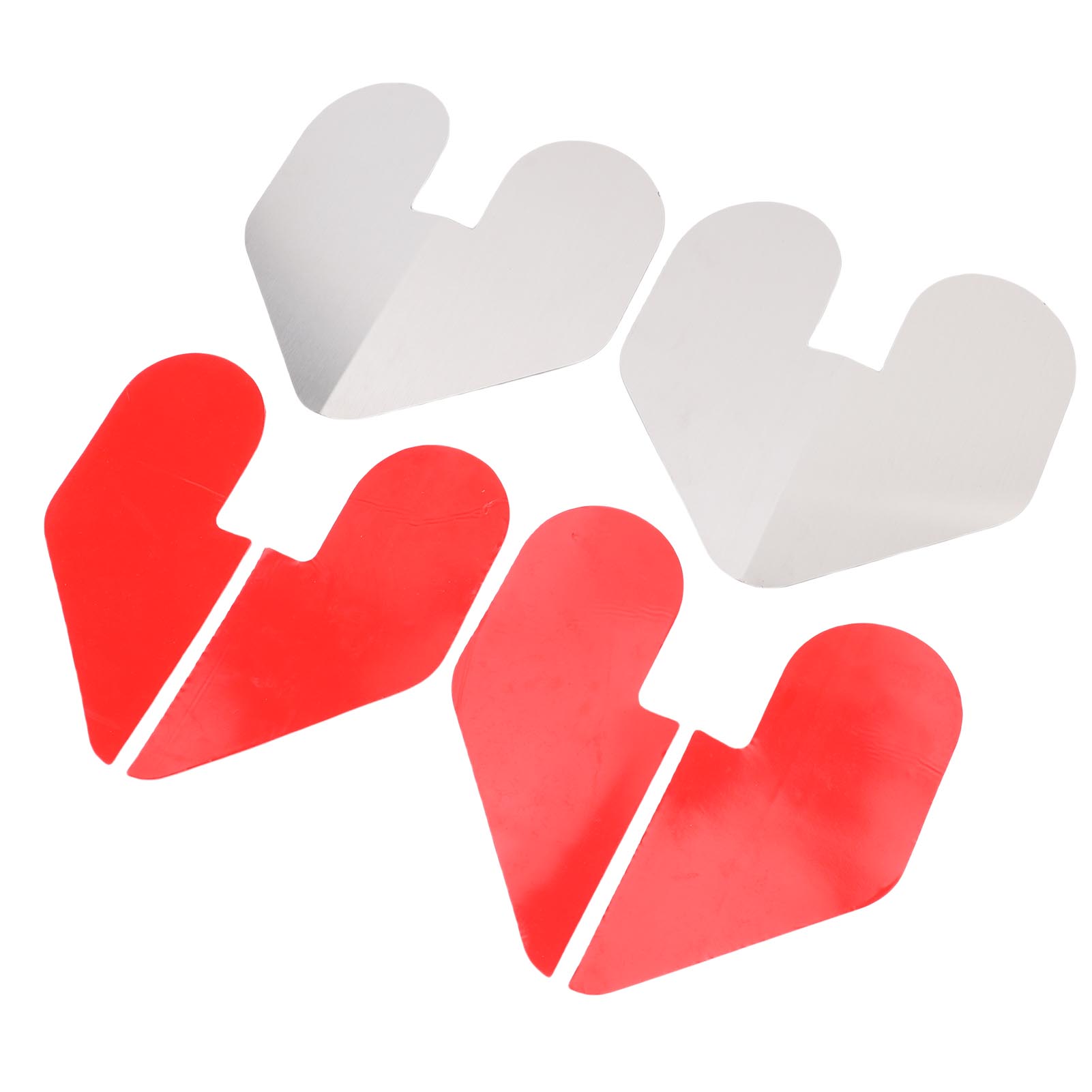 

Bow Guard for Boat Notched Keel Protector Stainless Steel with Adhesive From Roller Trailer Scuffs