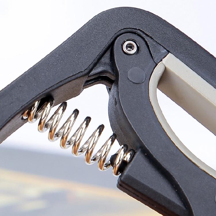 Guitar Moving Capo Sliding Capo Adjustable Capo Nylon Plastic Metal Spring Capo