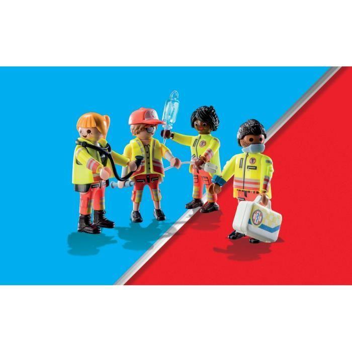 PLAYMOBIL - 71244 - City Action Záchranáři - Záchranářský tým