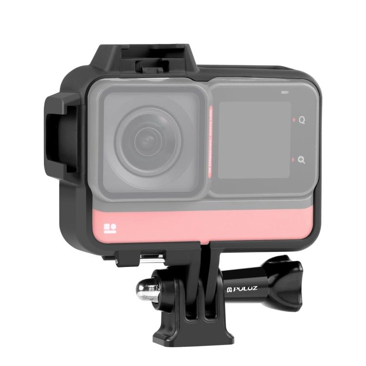 PULUZ Plastic Frame Case for Insta360 One RS 4K / 360 / 1-Inch Edition(Black) чёрный