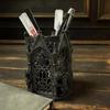 Einzigartiger Gotischer Stiftehalter Vintage Aufbewahrungsdekor Cooles Kunstwerk 3D Gedruckter Stiftehalter Schreibtischornament