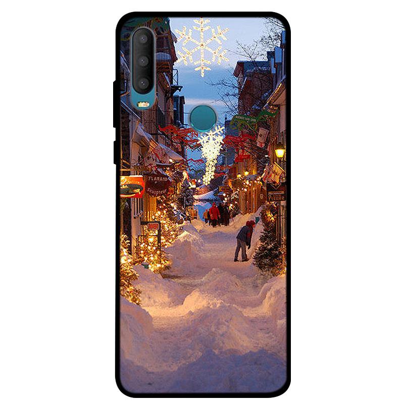 Christmas Painted Phone Case For Alcatel 1S 1se 1b 1a 2020 2021 2022 3x 2019 3X(2020) 1(2019) 1(2020) Soft Silicone TPU Cover