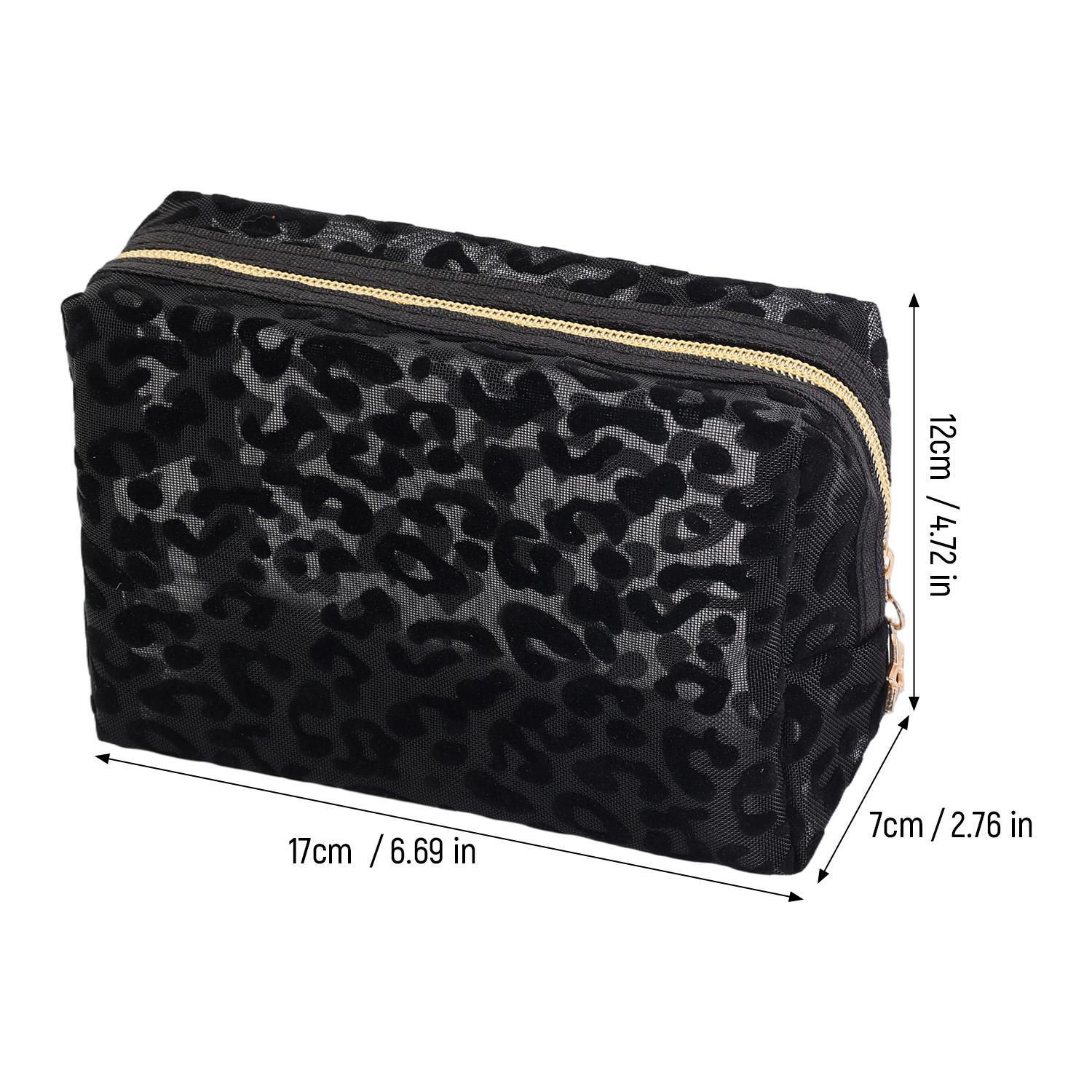 

Portable Travel Mesh Cosmetic Bags Toiletry Bags Makeup Purse Bags with Zipper Storage Pouches